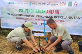Bank Kalbar dukung aksi penghijauan ANTARA di Kota Singkawang