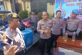 Operasi Pekat 2025, Polres Madiun Kota tangkap 28 tersangka