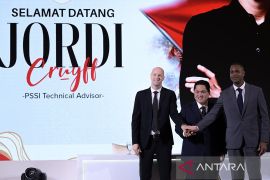 PSSI resmi kenalkan Jordi Cruyff sebagai penasihat teknik