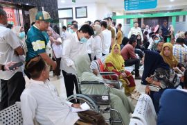 Wagub Banten tinjau RSUD Malimping, beri edukasi kesehatan