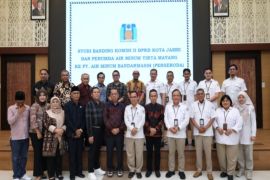 PAM Bandarmasih terima kunjungan Komisi II DPRD Kota Jambi