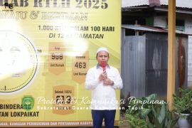 213 rumah selesai dibedah selama 20 hari di Tapin