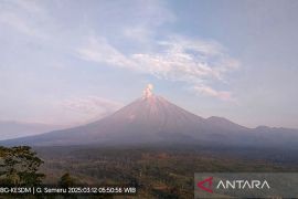 Gunung Semeru erupsi Rabu pagi, letusan hingga 1.000 meter