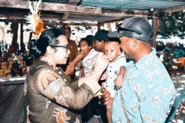 Pemkab Biak berikan makanan tambahan bergizi anak di Pulau Numfor