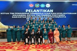 Kahiyang Ayu lantik 32 ketua TP PKK, pembina posyandu, dan dekranasda