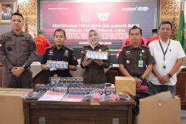 Bea Cukai Merak limpahkan perkara pidana cukai rokok ke Kejari Cilegon