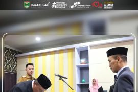 Wakil Bupati Lampung Tengah lantik Rusmadi sebagai Pj Sekda