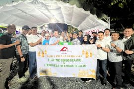 Buka puasa bersama Manajemen PT AGM-Forum Media HSS perkuat sinergitas