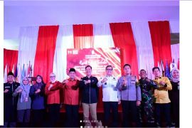 Pj Bupati Banyuasin hadiri Rapat Pleno Terbuka Penetapan Bupati dan Wabup Terpilih