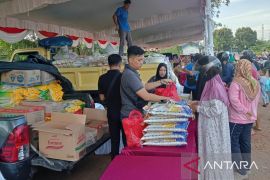 Stok beras di Bangka Belitung cukup hingga tiga bulan ke depan