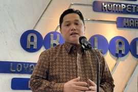 Erick Thohir pertimbangkan LKBN ANTARA, Peruri dan Damri jadi PT