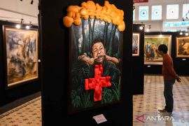 Pameran lukisan NU Gallery di Antara Heritage Center
