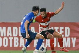 Hajar Tainan City, Madura United melaju ke semifinal AFC Challenge League
