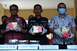 Pemusnahan sabu 20 kilogram di Polda Kalbar