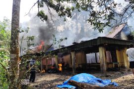 Dua unit rumah semi permanen di Pasaman hangus terbakar (Video)