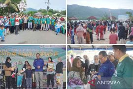 Ribuan warga ikuti jalan sehat Festival Danau Pading III