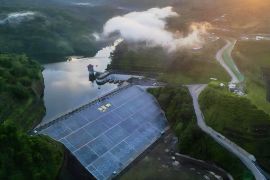 SIG pasok semen pada proyek pembangunan Bendungan Sidan