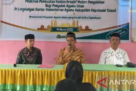 Kemenag Talaud tingkatkan  inovasi digital penyuluh agama wilayah 3T