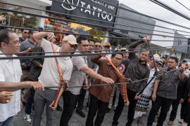 Pemkab Badung tertibkan kabel udara yang rusak estetika di kawasan wisata