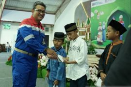 Kilang Plaju berbagi kebahagiaan Ramadhan dengan ratusan anak yatim