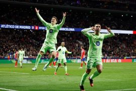 Sempat tertinggal dua gol, Barcelona taklukkan Atletico 4-2