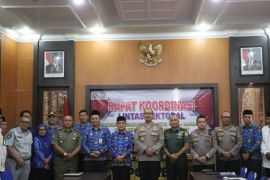 Polres Langkat rapat pengamanan dengan instansi terkait jelang Idul Fitri