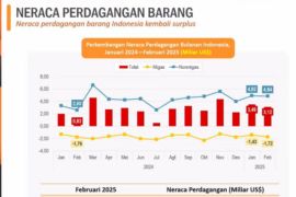 BPS catat surplus neraca perdagangan capai 3,12 miliar dolar AS