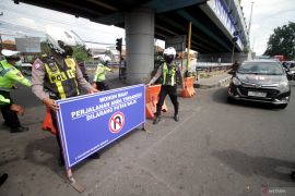 Ujicoba rekayasa pengalihan arus lalu lintas di Sidoarjo