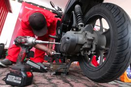 Layanan servis dan ganti oli gratis dari Baznas