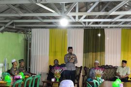 Kapolres HST beri pesan kamtibmas ke santri Nurul Muhibbin Ilung