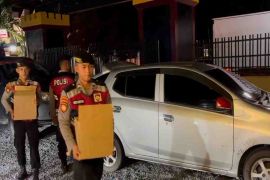 Polda Kalteng amankan 617 botol miras ilegal