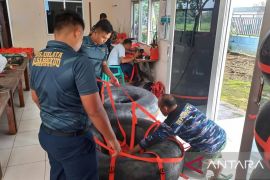 TNI sulap ban bekas jadi perahu untuk dipakai evakuasi korban banjir