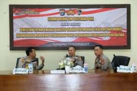 Polda Kaltara Menerima Kunjungan Tim Puslitbang Polri