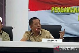 Bupati Karawang pastikan perbaikan jalur alternatif  mudik selesai tepat waktu