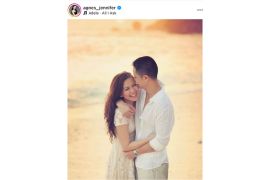 "Istri sah" rayakan anniversary, sindiran warganet untuk Agnes Jennifer memanas!