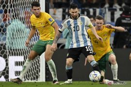 Tanpa Messi dan Martinez, Argentina menang 1-0 lawan Uruguay