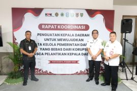 Bupati HSU ikuti Rakor KPK