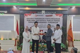 PWI HST terima penghargaan pengawas partisipatif dari Bawaslu