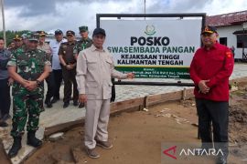 Mentan apresiasi Kejati Kalteng bentuk Posko P3H Swasembada Pangan di Kapuas
