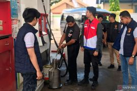 Polres OKU cegah penyalahgunaan BBM  bersubsidi di SPBU