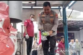 Polrestabes Medan musnahkan sabu-sabu seberat 33 kilogram