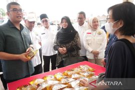 Bazar pangan murah di Kabupaten Bogor sukses stabilkan harga bahan pokok jelang Lebaran