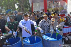 Polres Lamongan ungkap 172 kasus dalam Operasi Pekat Semeru 2025