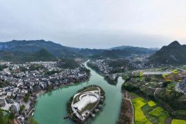 "Kota Perbatasan" di China hubungkan Hunan, Guizhou, dan Chongqing