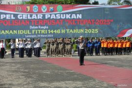 Polisi antisipasi kemacetan saat arus mudik Lebaran di Lamongan