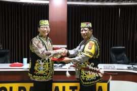 Kapolda Kaltara Terima Kunjungan Presiden Majelis Adat Dayak Nasional
