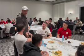 Menpora semangati skuad Garuda jelang laga lawan Australia