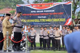 Polres Padang Panjang siap laksanakan Ops Ketupat Singgalang 2025