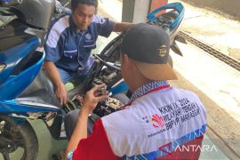 BPVP Kendari beri layanan servis gratis motor untuk pemudik Lebaran