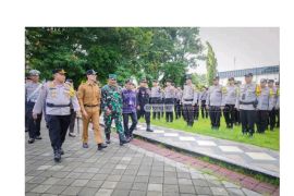 Polresta Mataram gelar apel pasukan Operasi Ketupat Rinjani 2025